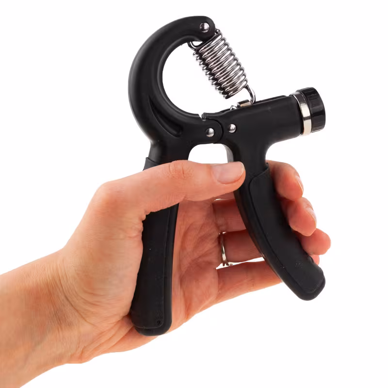 Ściskacz dłoni regulowany opór (10–60 kg)